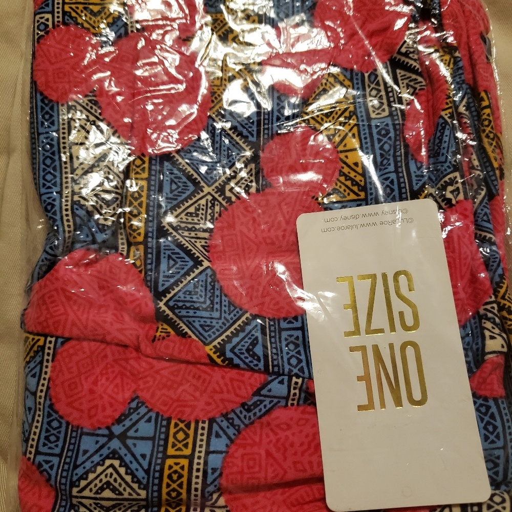 Disney LuLaRoe tribal leggings Mickey